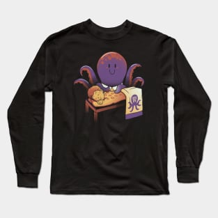 Cupping Therapy Octopus Massage by Tobe Fonseca Long Sleeve T-Shirt